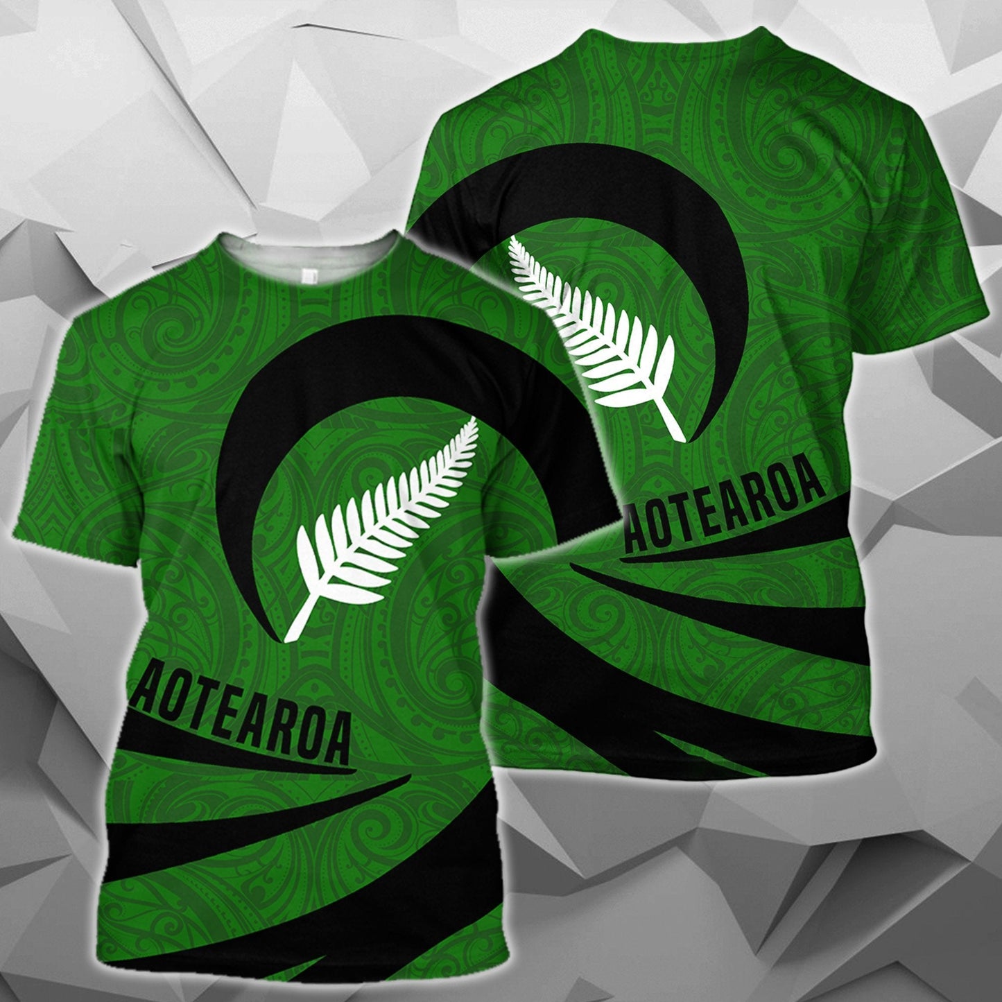 Aotearoa Hoodie Silver Fern Roll Into My Heart PL04 - Amaze Style™-Apparel