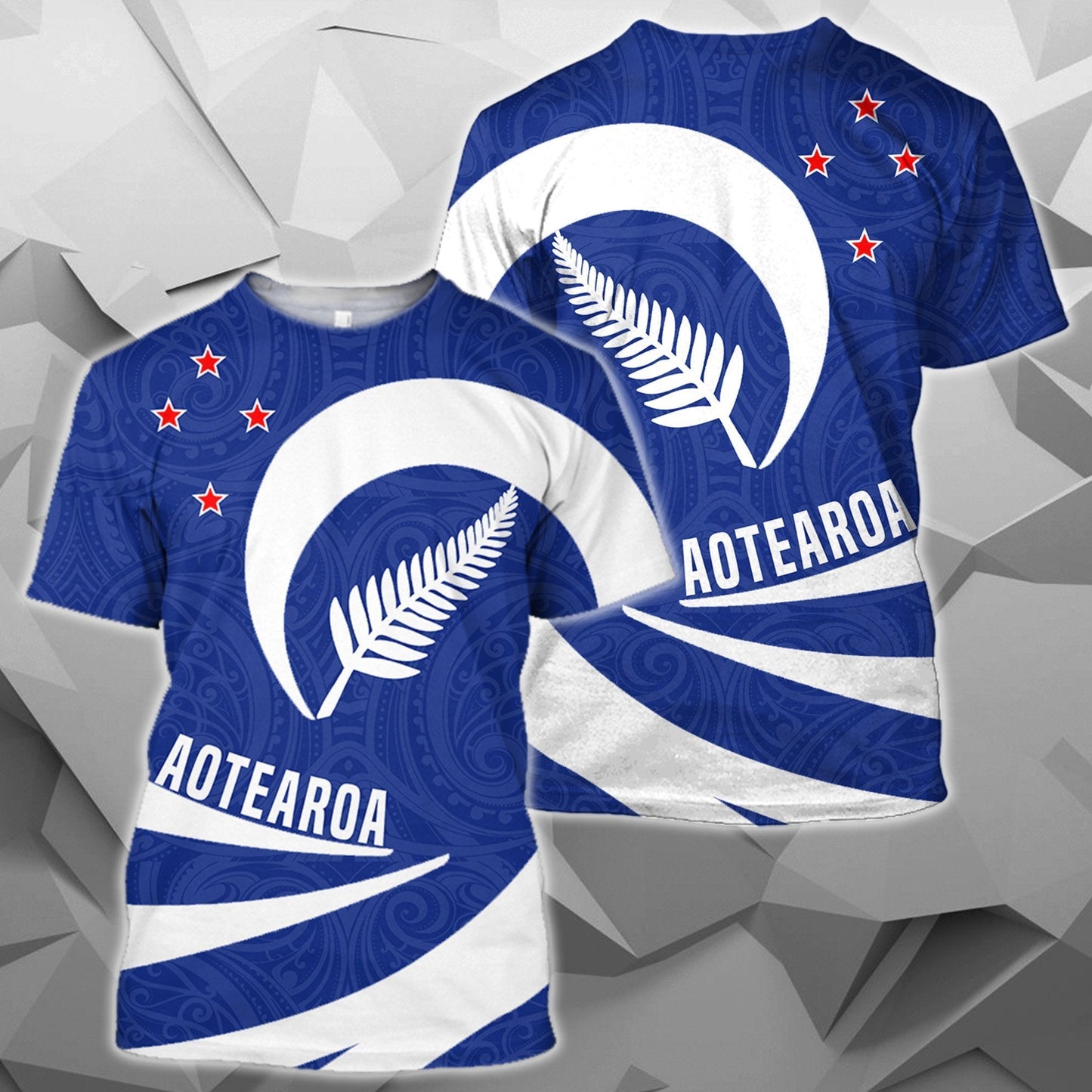 Aotearoa Hoodie Silver Fern Roll Into My Heart Zip-Up 02 TH5 - Amaze Style™-Apparel