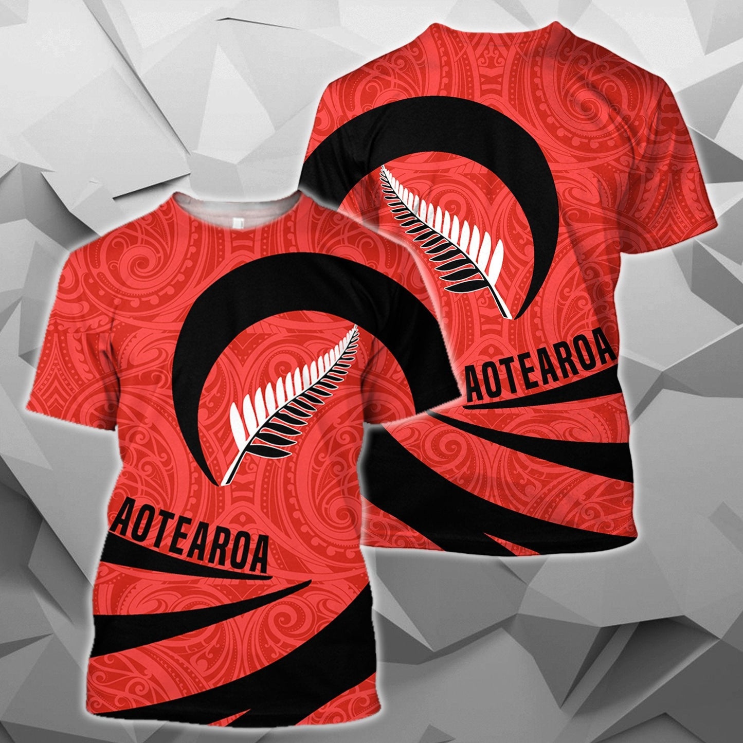 Aotearoa Hoodie Silver Fern Roll Into My Heart Zip-Up TH5 - Amaze Style™-Apparel