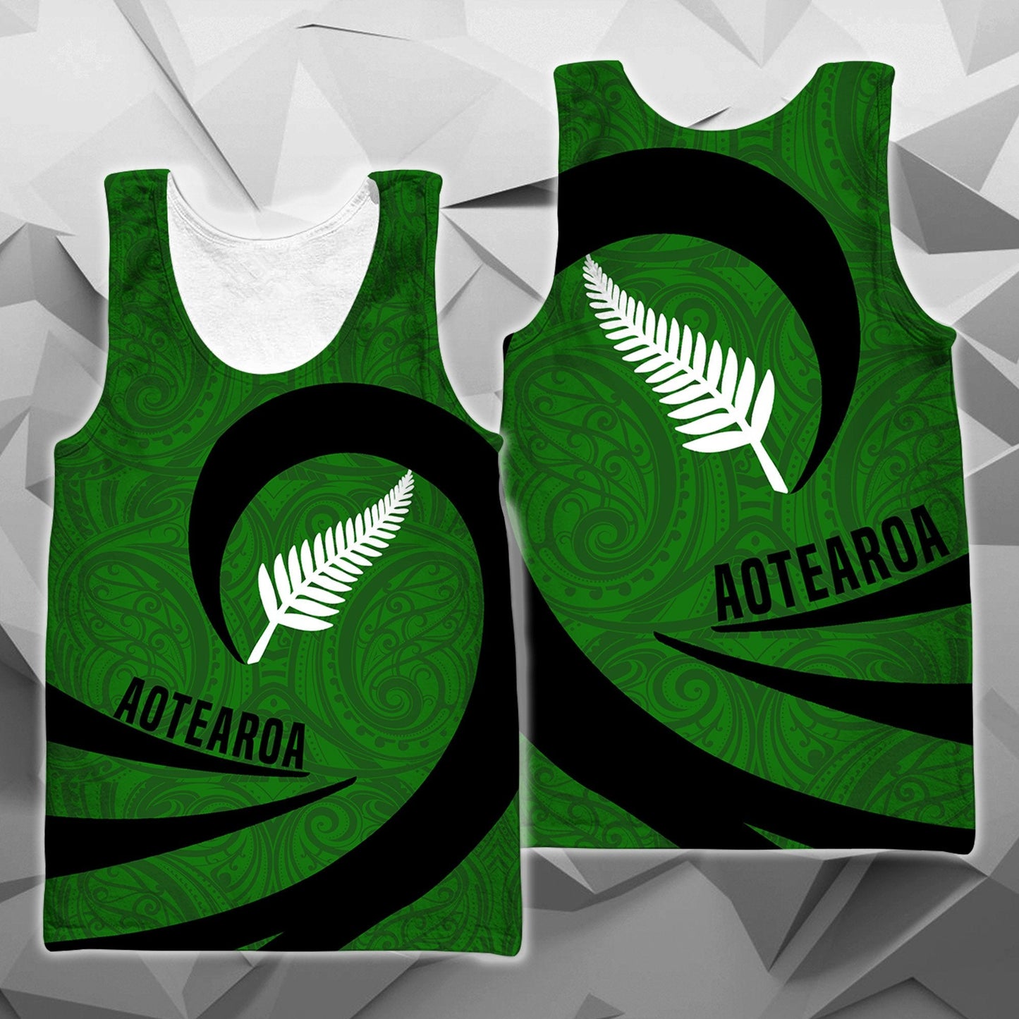 Aotearoa Hoodie Silver Fern Roll Into My Heart PL04 - Amaze Style™-Apparel