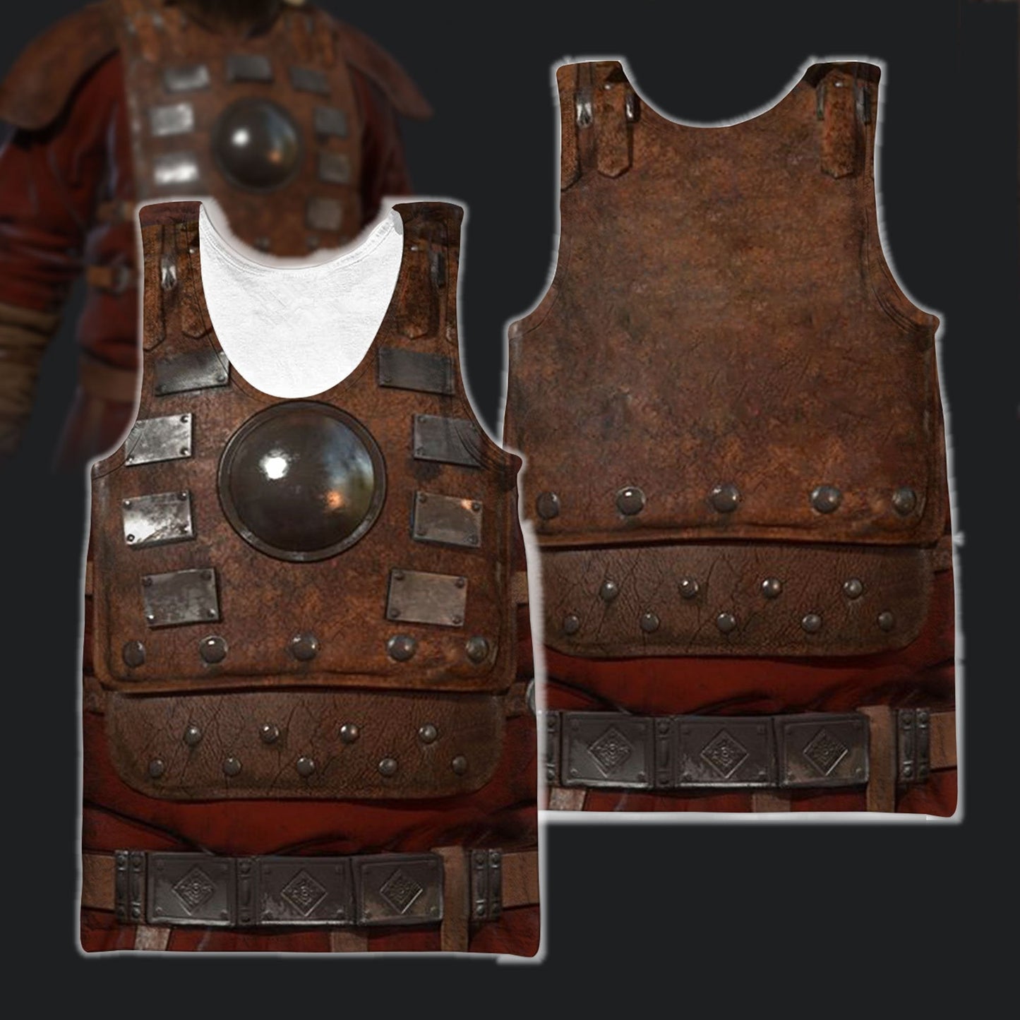 3D All Over Print Armor Mongol Warrior Hoodie - Amaze Style™-Apparel