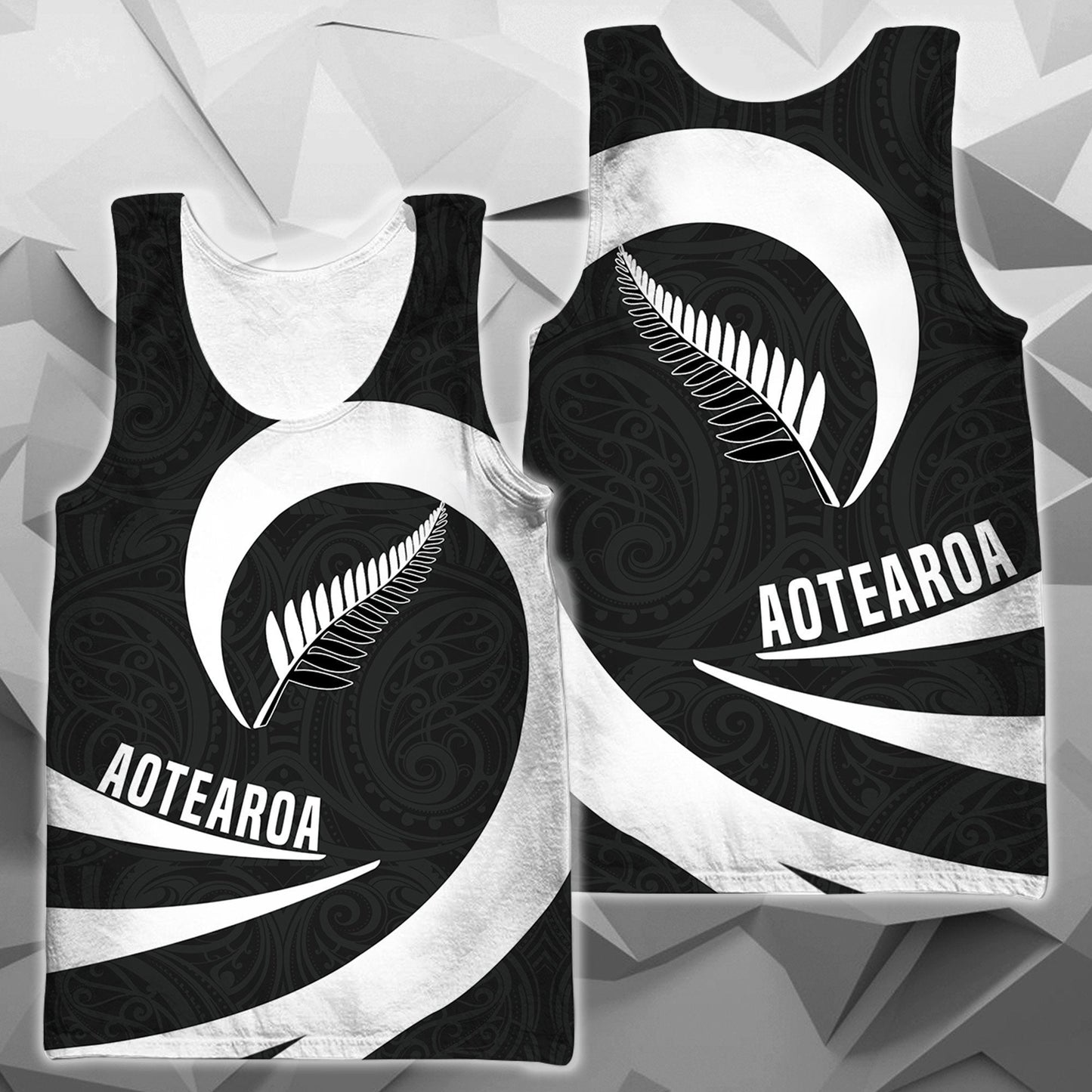 Aotearoa Hoodie Silver Fern Roll Into My Heart PL 01 - Amaze Style™-Apparel