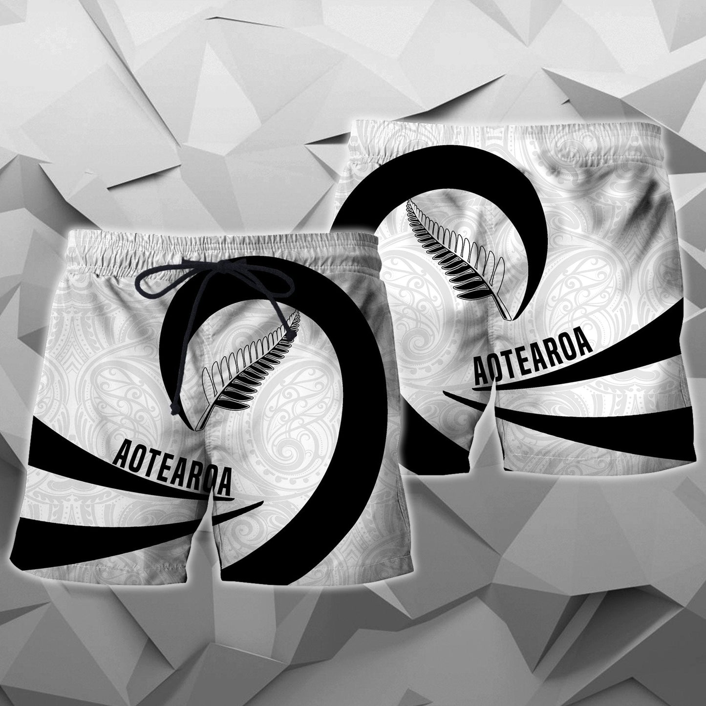 Aotearoa Hoodie Silver Fern Roll Into My Heart PL03 - Amaze Style™-Apparel