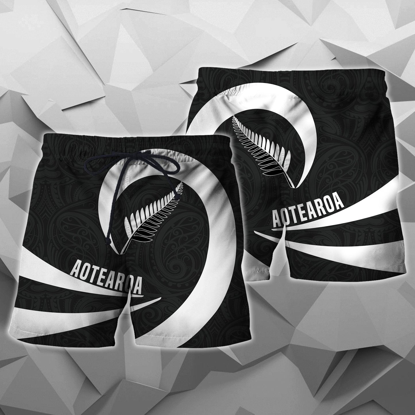 Aotearoa Hoodie Silver Fern Roll Into My Heart PL 01 - Amaze Style™-Apparel