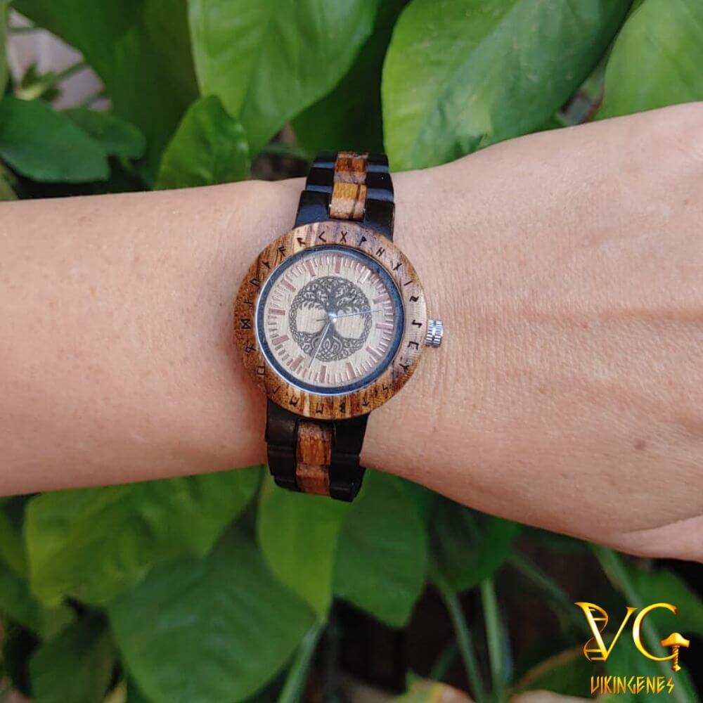 Women Tree O f Life Handmade Wooden Watch
