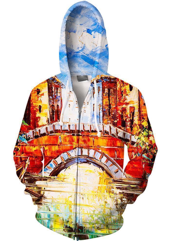 Venice, Italy-Shirt-6teenth World-Zip-S-Vibe Cosy™