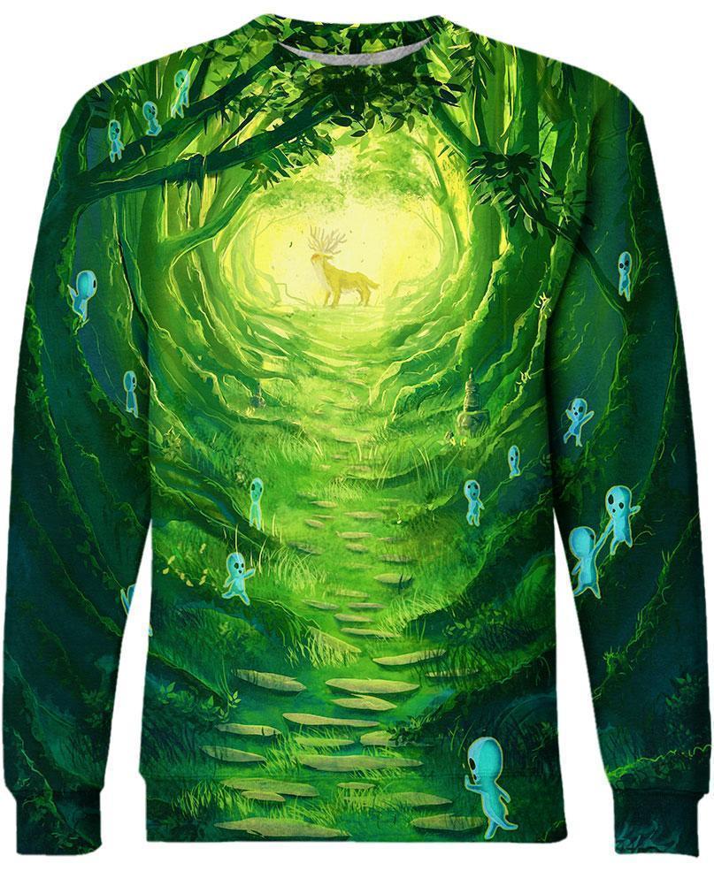 Spirit Of The Forest-ghibli-VIO STORE-Sweatshirt-S-Vibe Cosy™