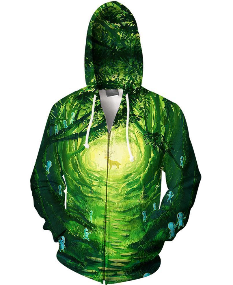 Spirit Of The Forest-ghibli-VIO STORE-Zip-S-Vibe Cosy™