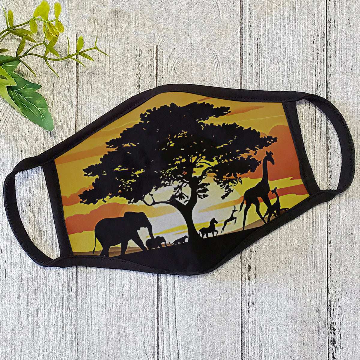 African Culture Dashiki Face Mask ML