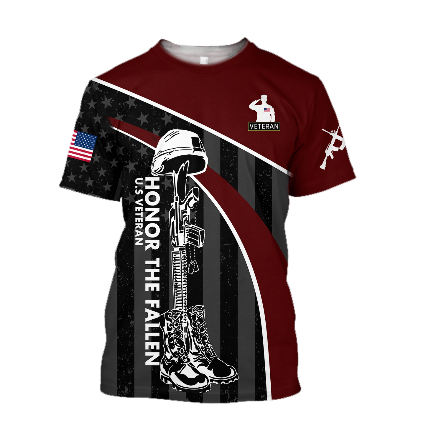 Veteran Honor the fallen 3d all over printed shirts for men and women TR1905206S - Amaze Style™-Apparel