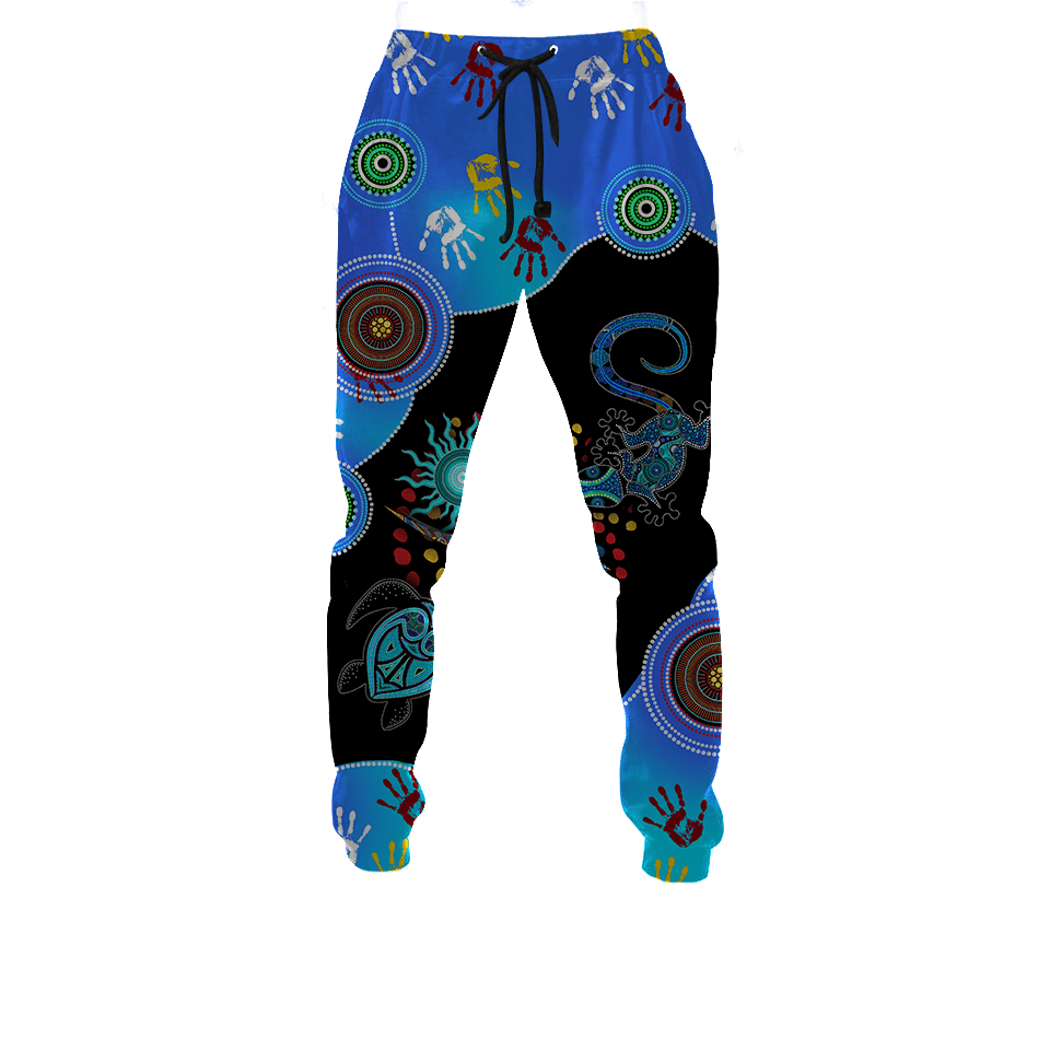 Aboriginal Naidoc Week 2021 Blue Combo Hoodie And Sweatpant