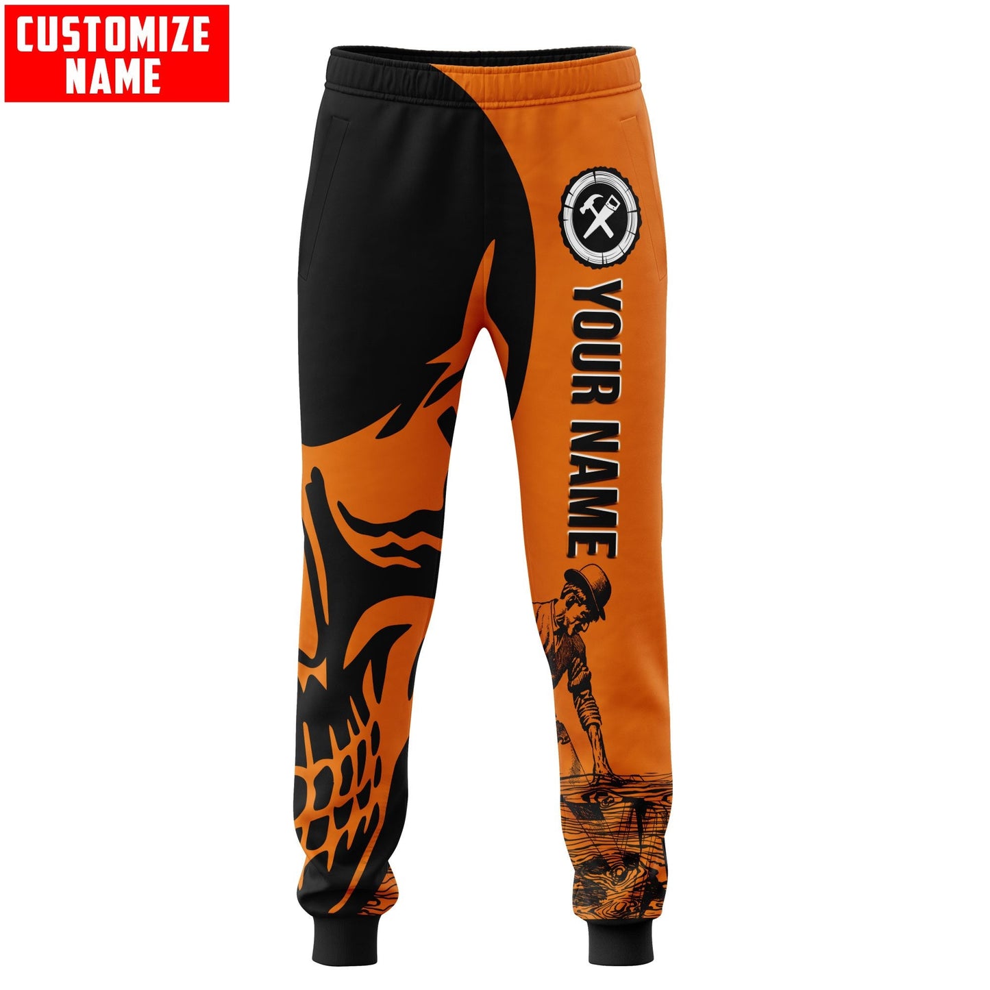 Tmarc Tee Personalized Name Carpenter 3D Printed Combo Hoodie + Sweatpants NTN29052102