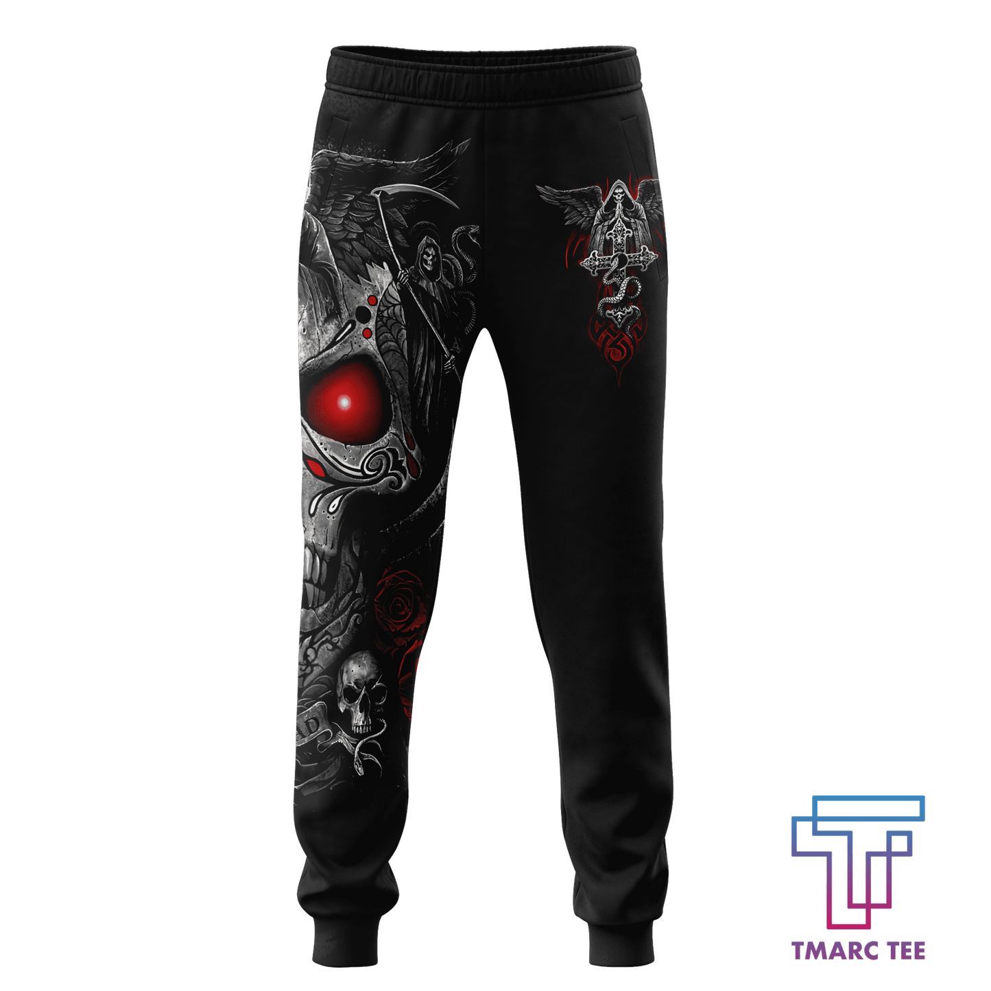 Tmarc Tee Blessing Skull 3D All Over Printed Unisex Shirts