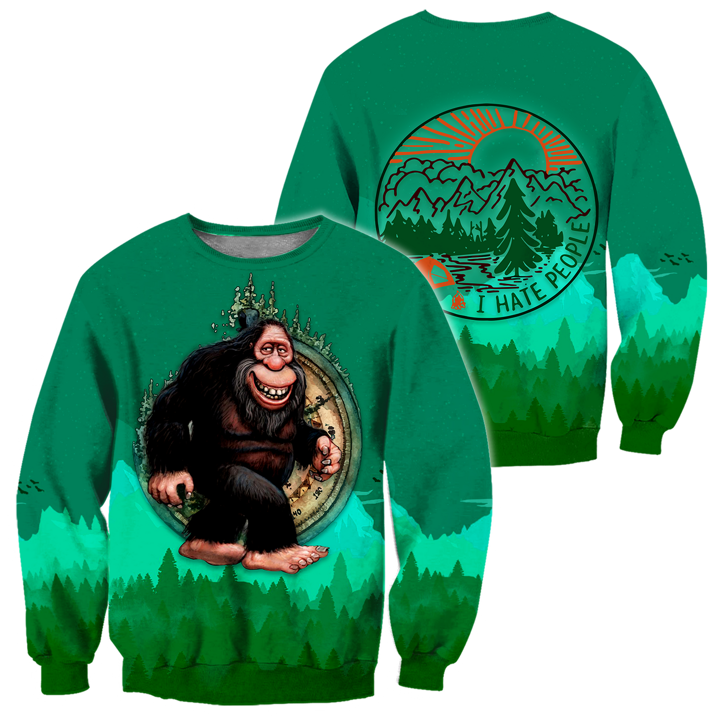 Camping 3D All Over Printed Shirts TNA11162004XT