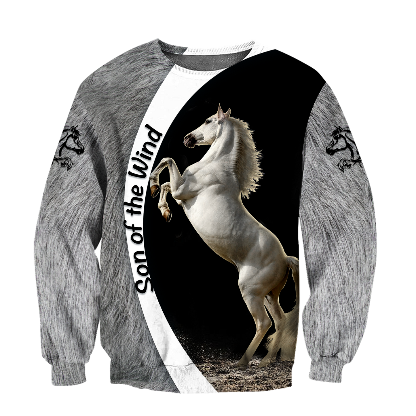 Beautiful White Horse 3D All Over Printed Shirts For Men And Women TNA11202001CL