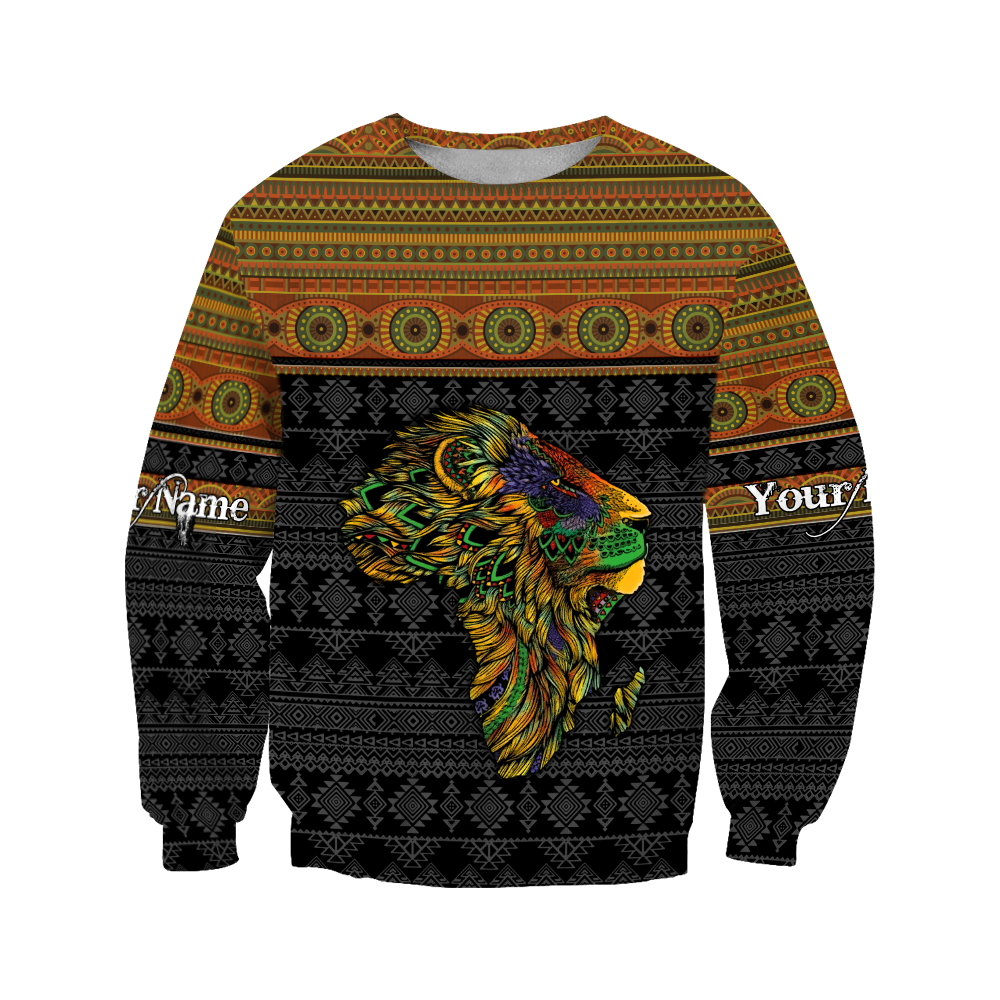 African American Persionalized Your Name 3D All Over Printed Shirts JJ28052101 KT