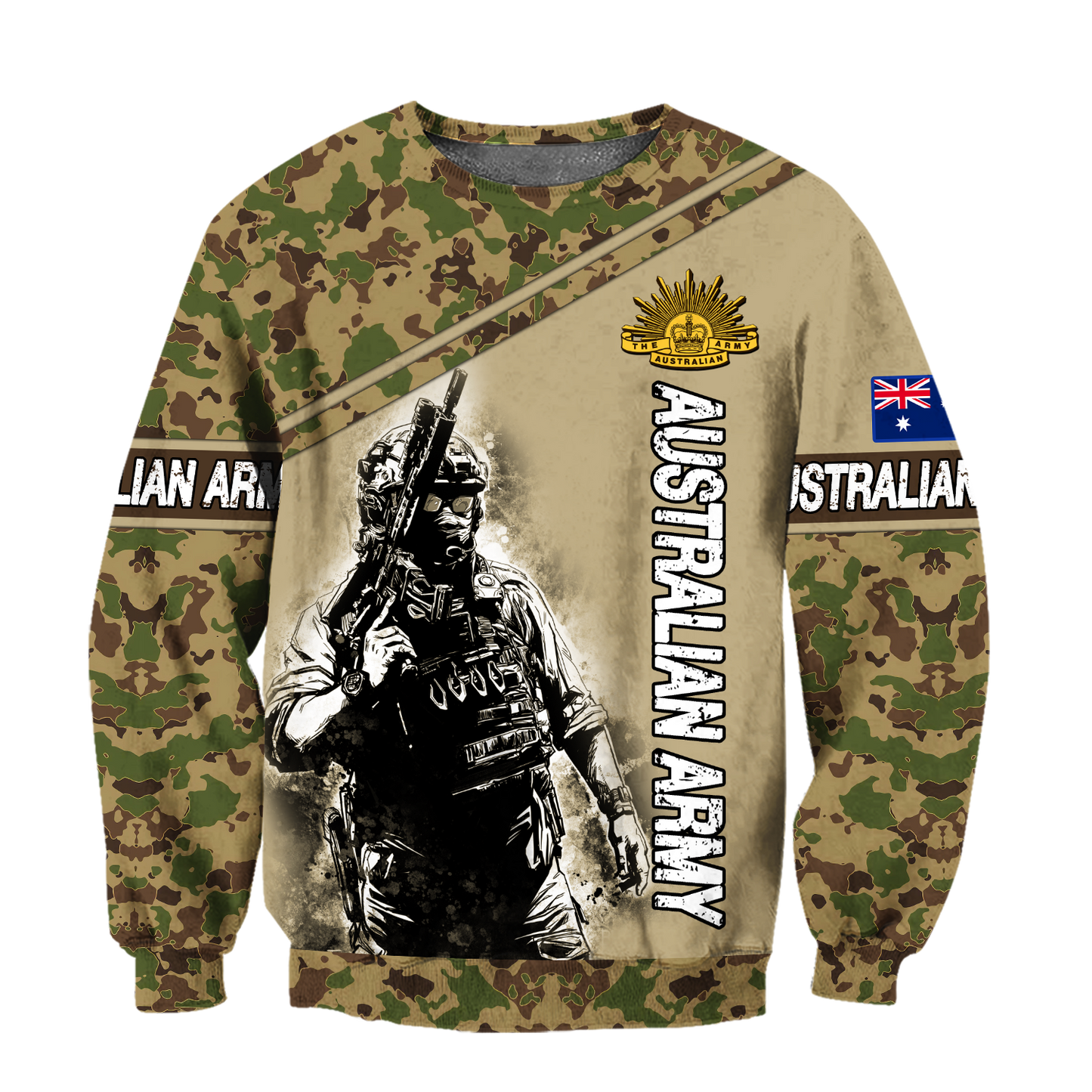 The Australian Army 3D All Over Printed Shirts DA13032104