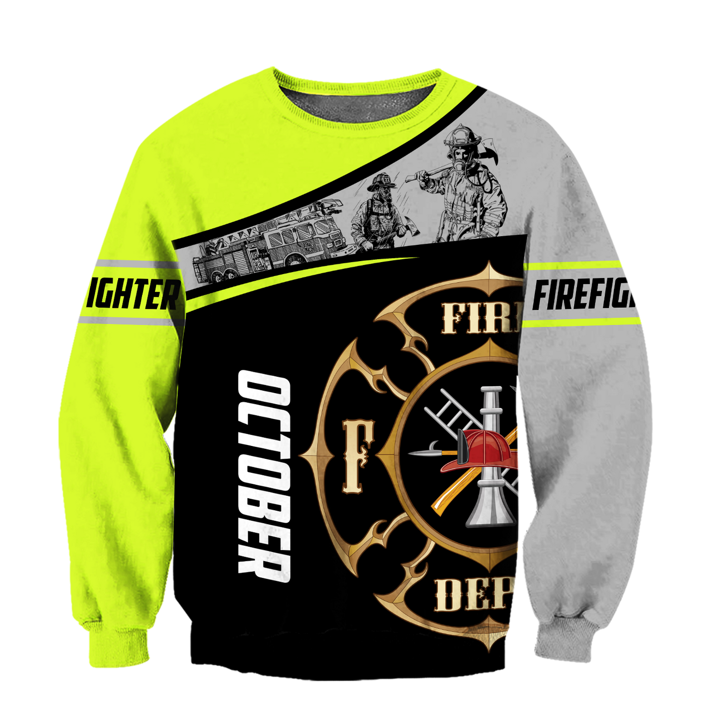 October Firefighter Hoodie For Men And Women MH28012122