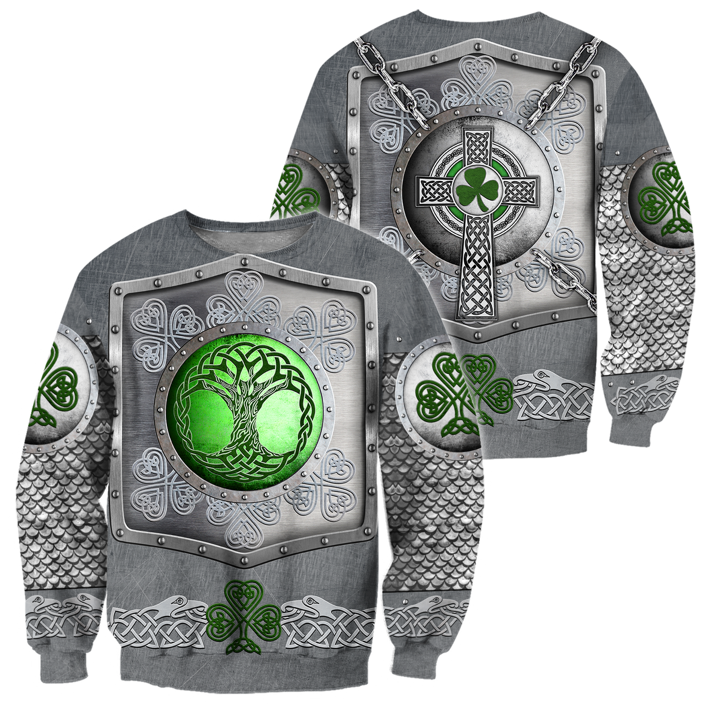 Amor Irish Saint Patrick Day 3D All Over Printed Unisex Shirt