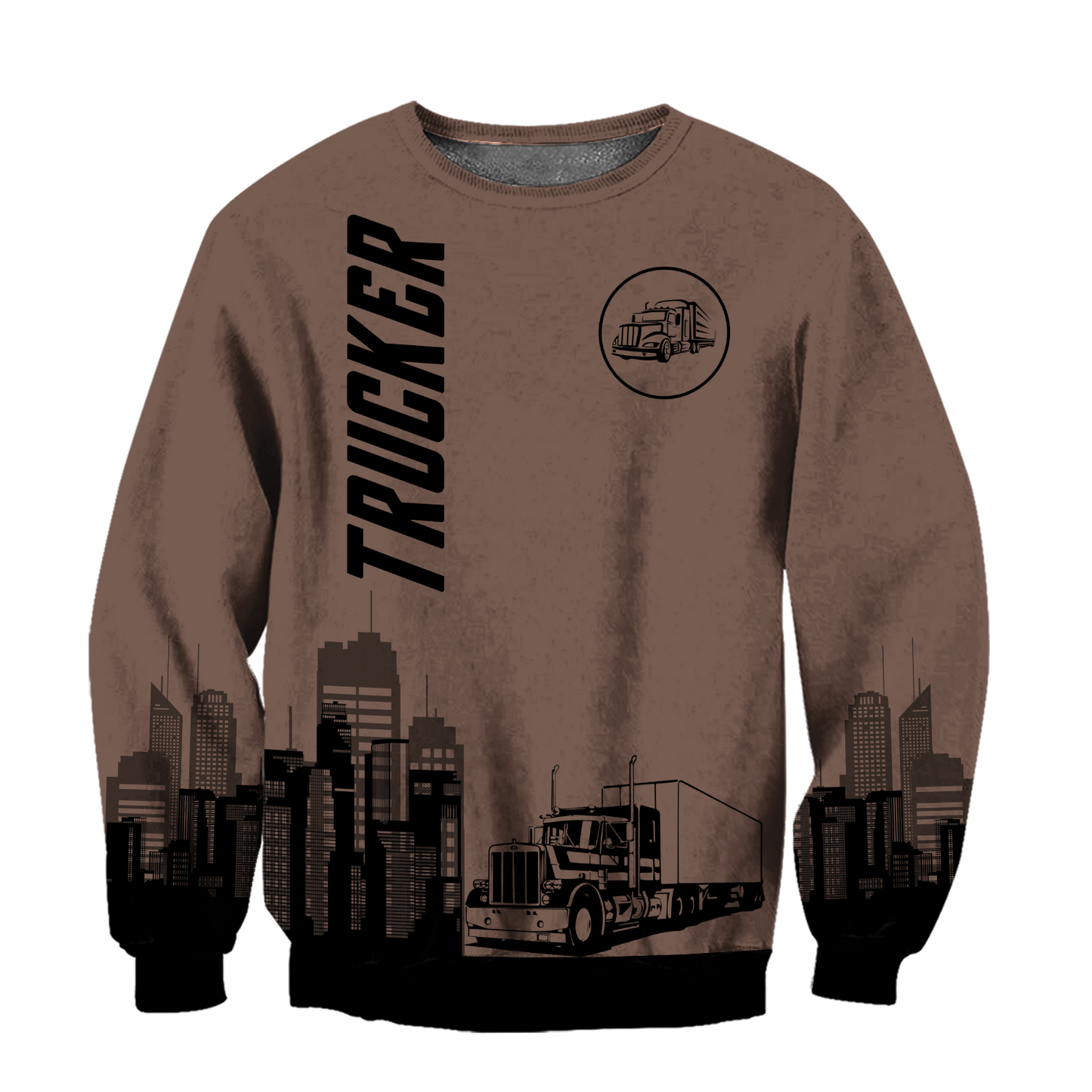 Trucker 3D All Over Printed Shirts For Men and Women