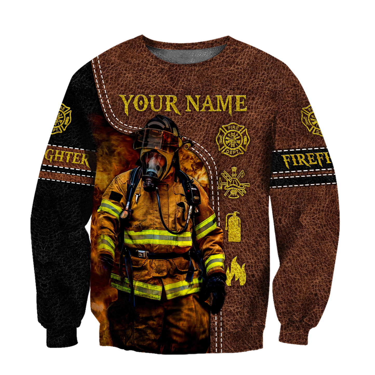 Customize Name Firefighter Hoodie For Men And Women TNA13052107