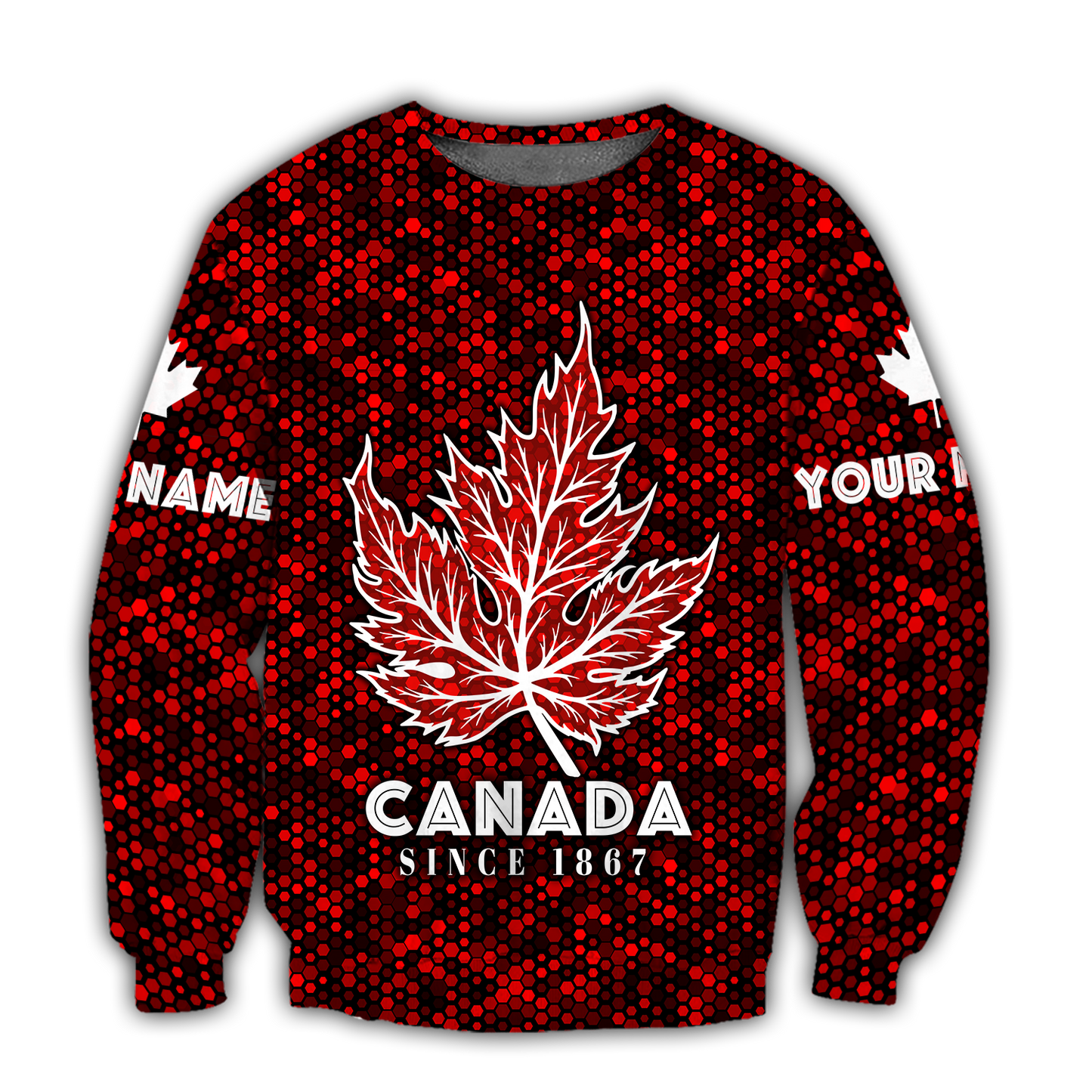 Canada Day No28 Personalize Premium Unisex Hoodie