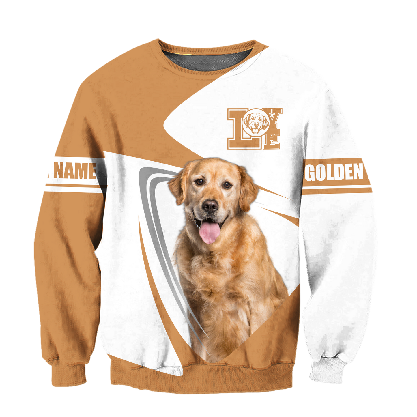 Premium Golden Retriever Lover 3d All Over Printed Unisex