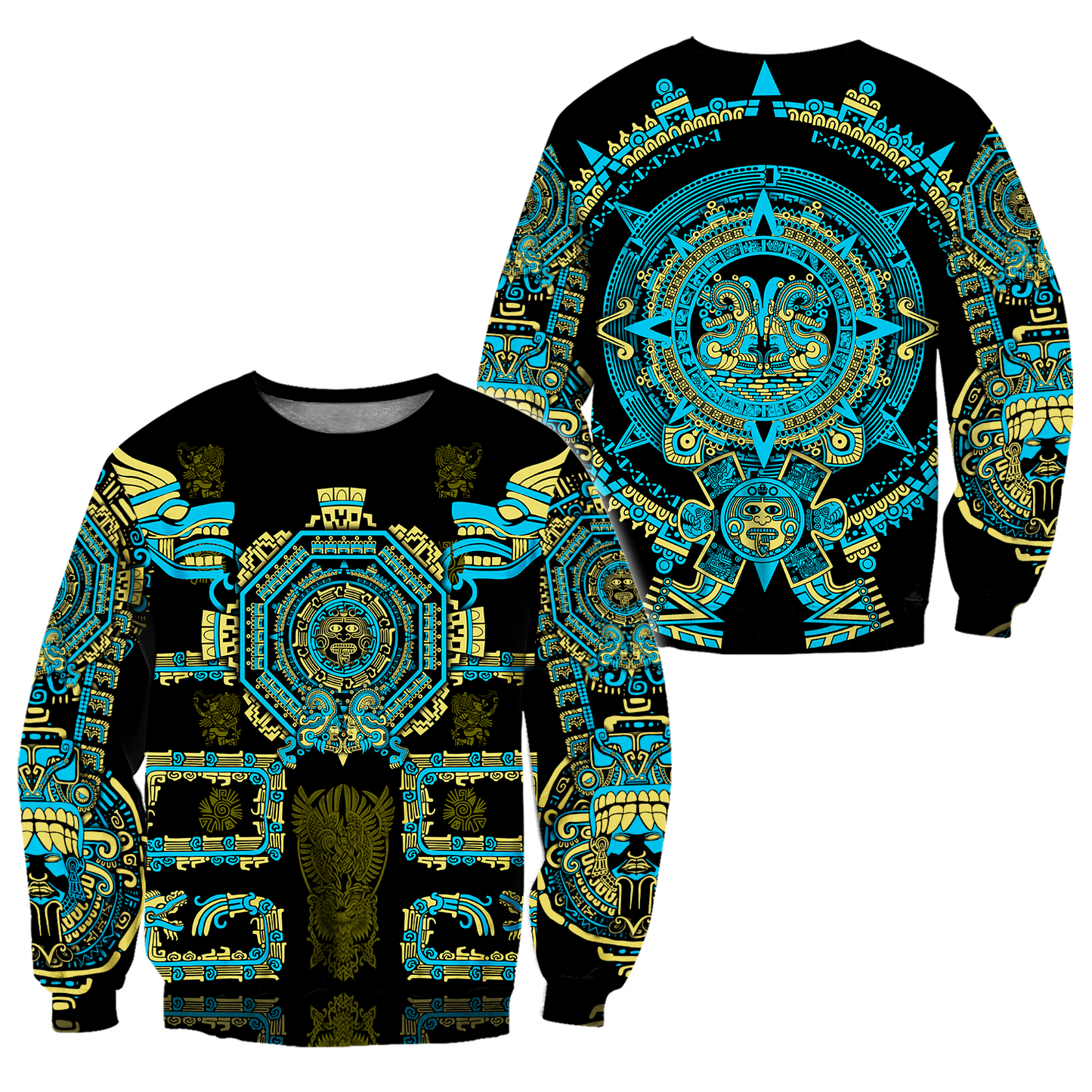 Aztec Mexico 3D All Over Printed Unisex Hoodie