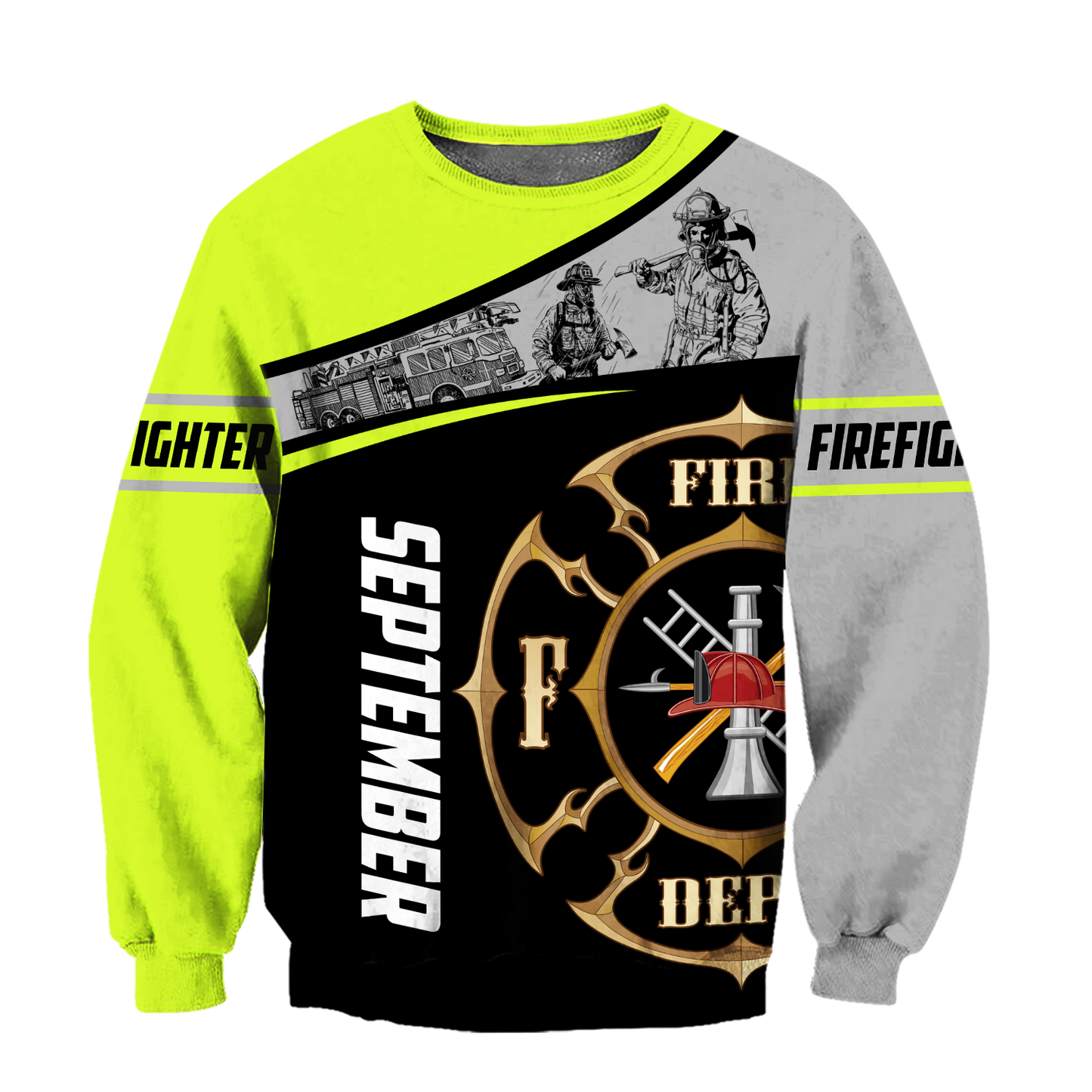 September Firefighter Hoodie For Men And Women MH28012121