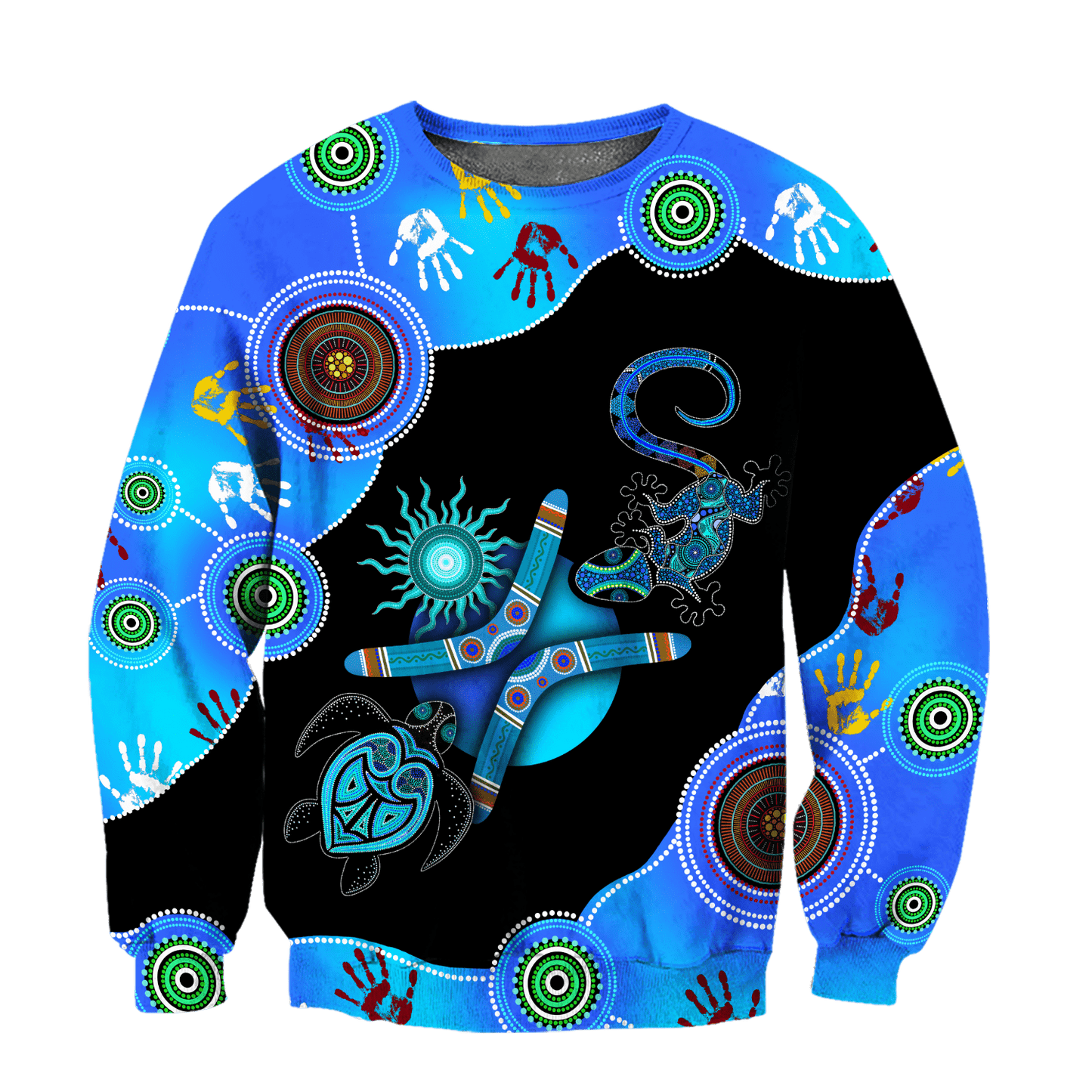 Aboriginal Naidoc Week 2021 Blue Turtle Lizard 3D design Summer shirts
