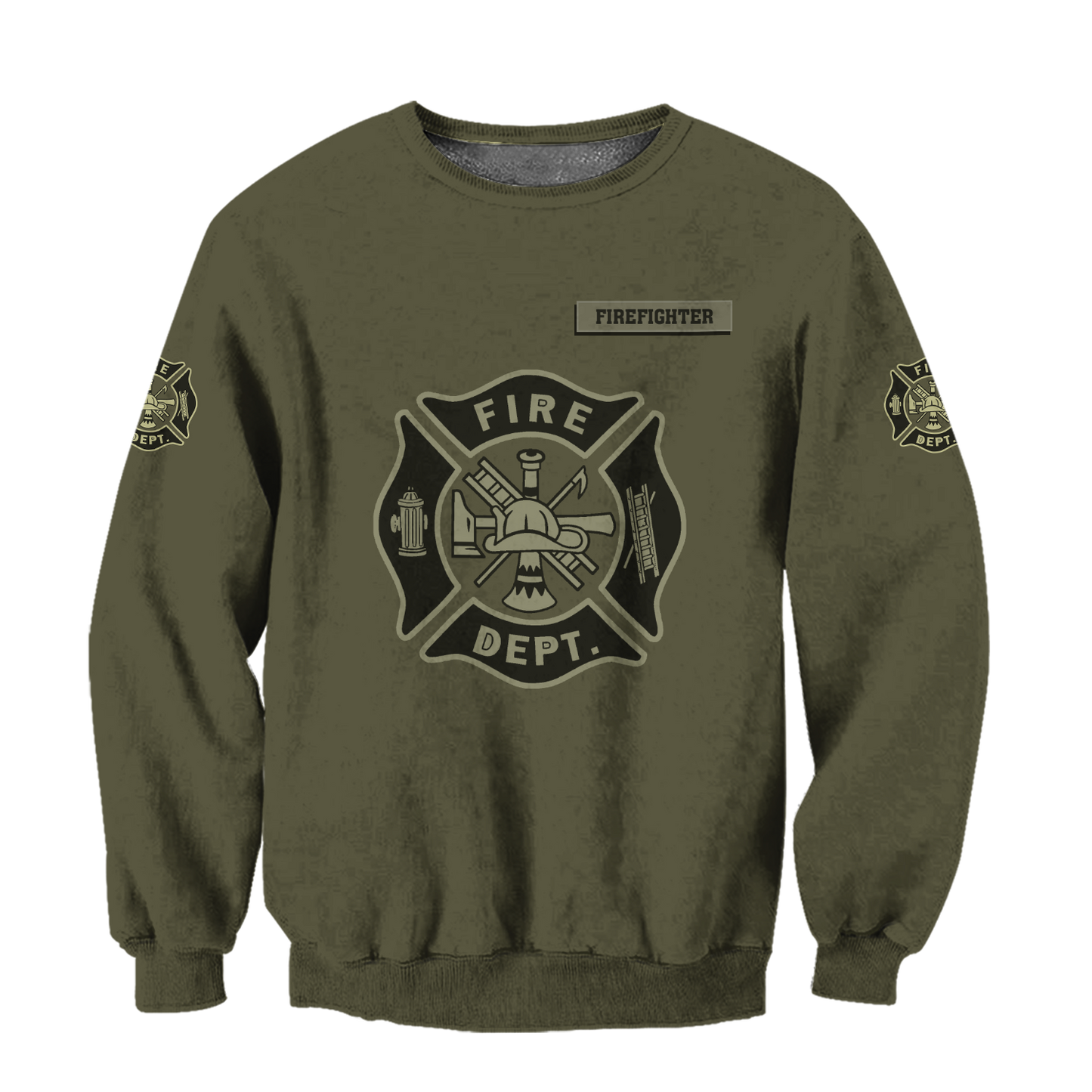 Customize Name Firefighter Hoodie For Men And Women MH27042101