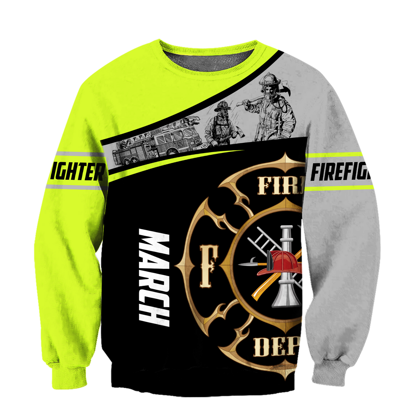 March Firefighter Hoodie For Men And Women MH28012115