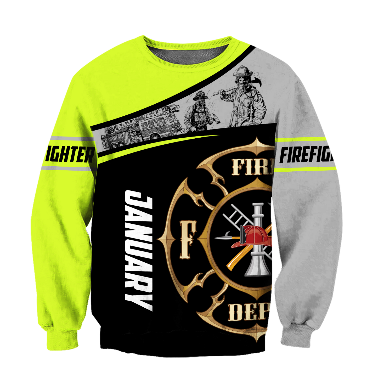 January Firefighter Hoodie For Men And Women MH28012113