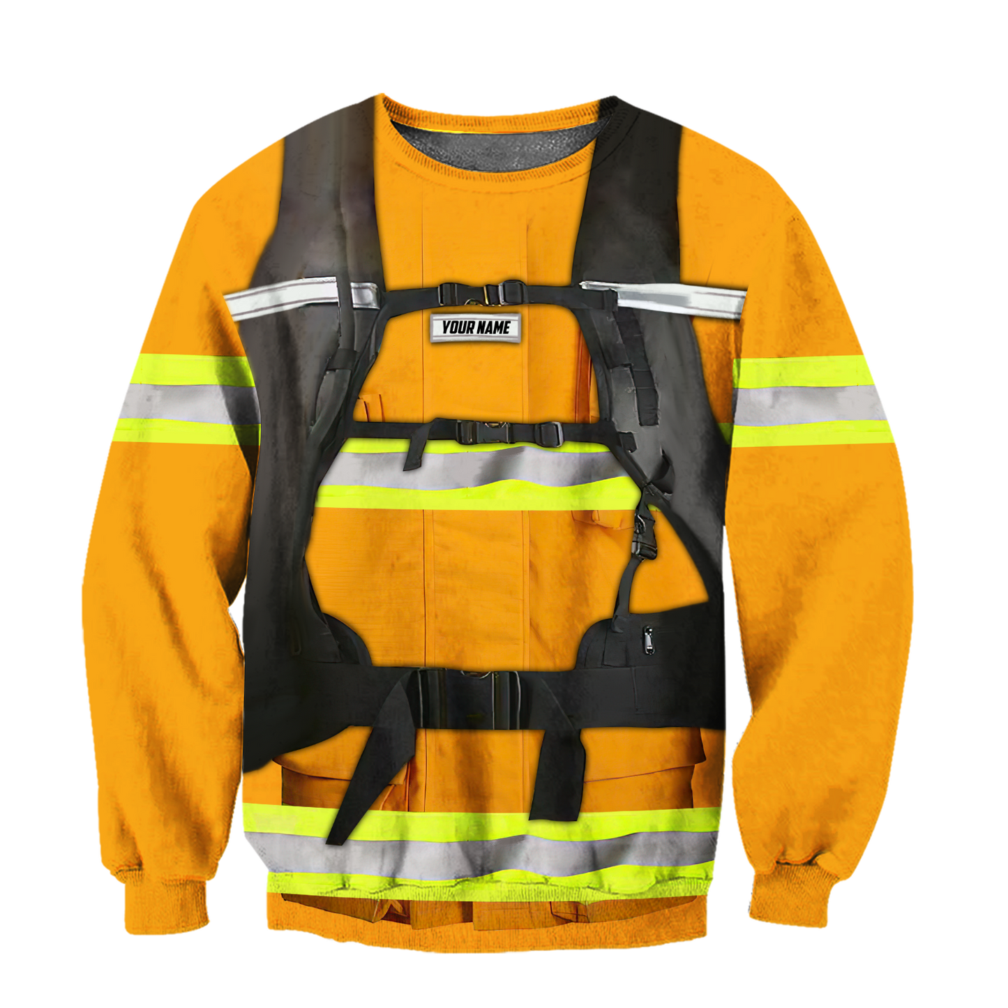 Customize Name Firefighter 3D All Printed Hoodie For Men And Women