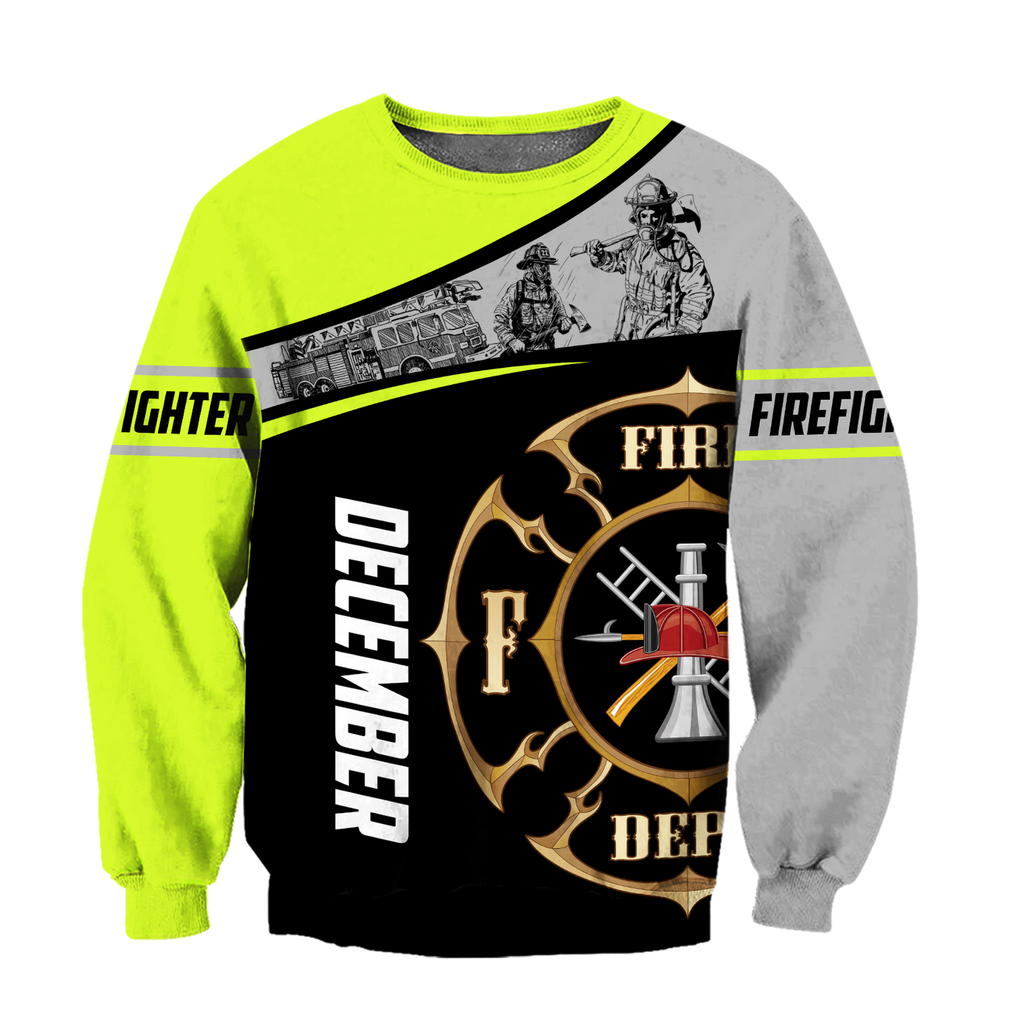 December Firefighter Hoodie For Men And Women MH28012124