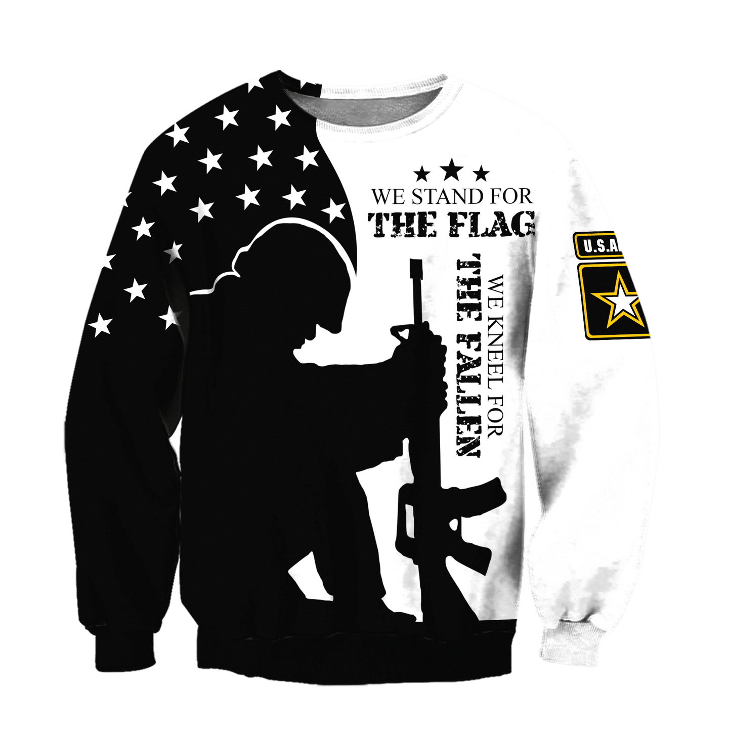 We Stand For The Flag - US Army 3D All Over Printed Shirts