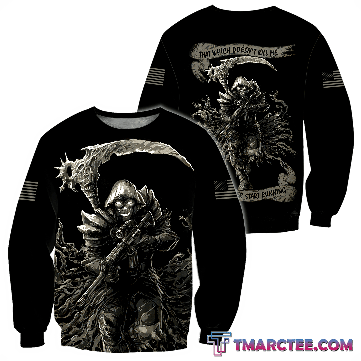 That Which Doesn't Kill Me, Had Better Start Running Veteran 3D All Over Printed Unisex Shirts