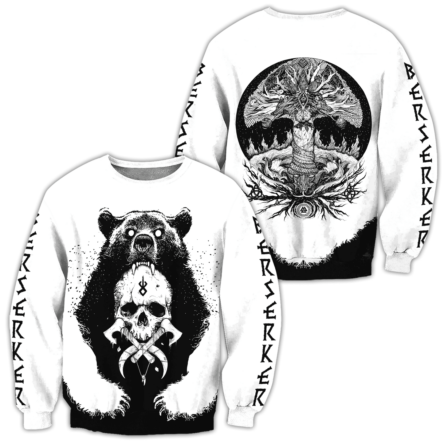 VIKING - BEAR CLAWS AND YGGDRASIL