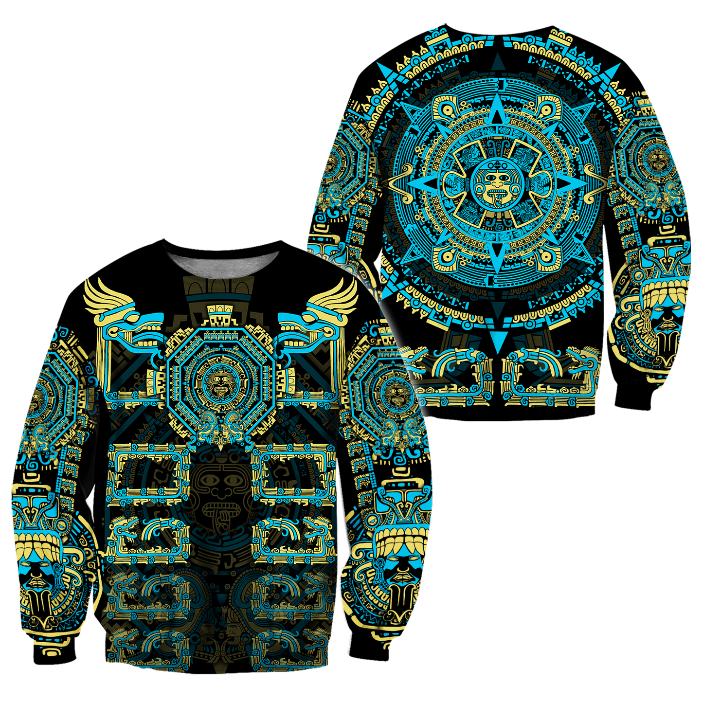 Aztec Mexico 3D All Over Printed Unisex Shirts For Men And Women