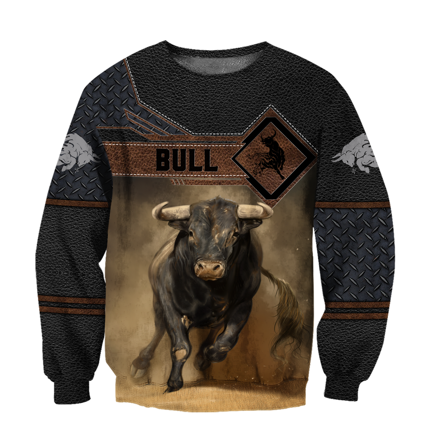 Bull 3D All Over Printed Unisex Shirts For Men And Women