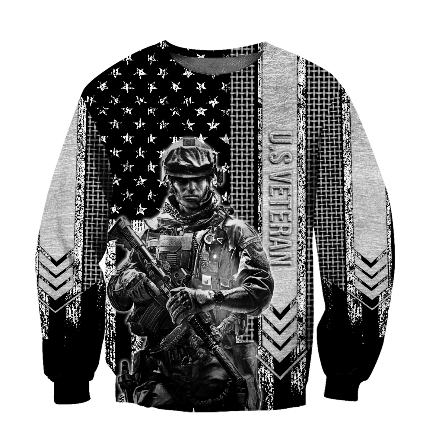 US Army Veteran Camo 3D All Over Printed