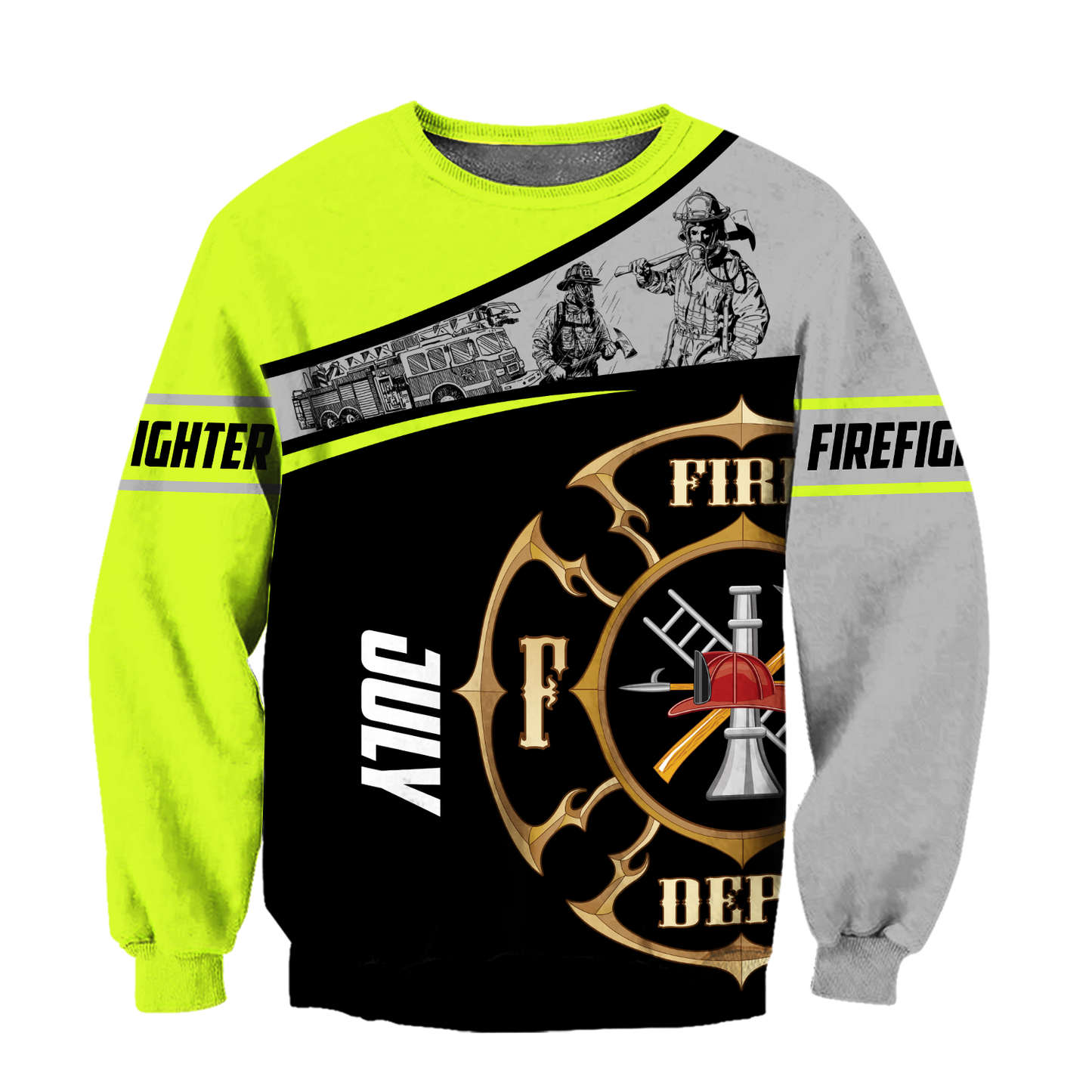 July Firefighter Hoodie For Men And Women MH28012119