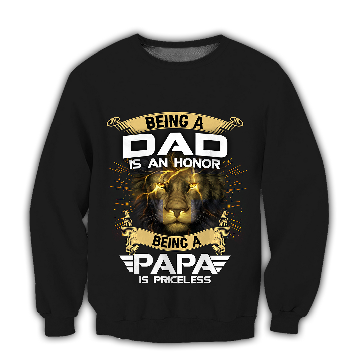 Being a Dad is an Honor Being a Papa is Priceless - T shirt Style for Men Father's Day Gift