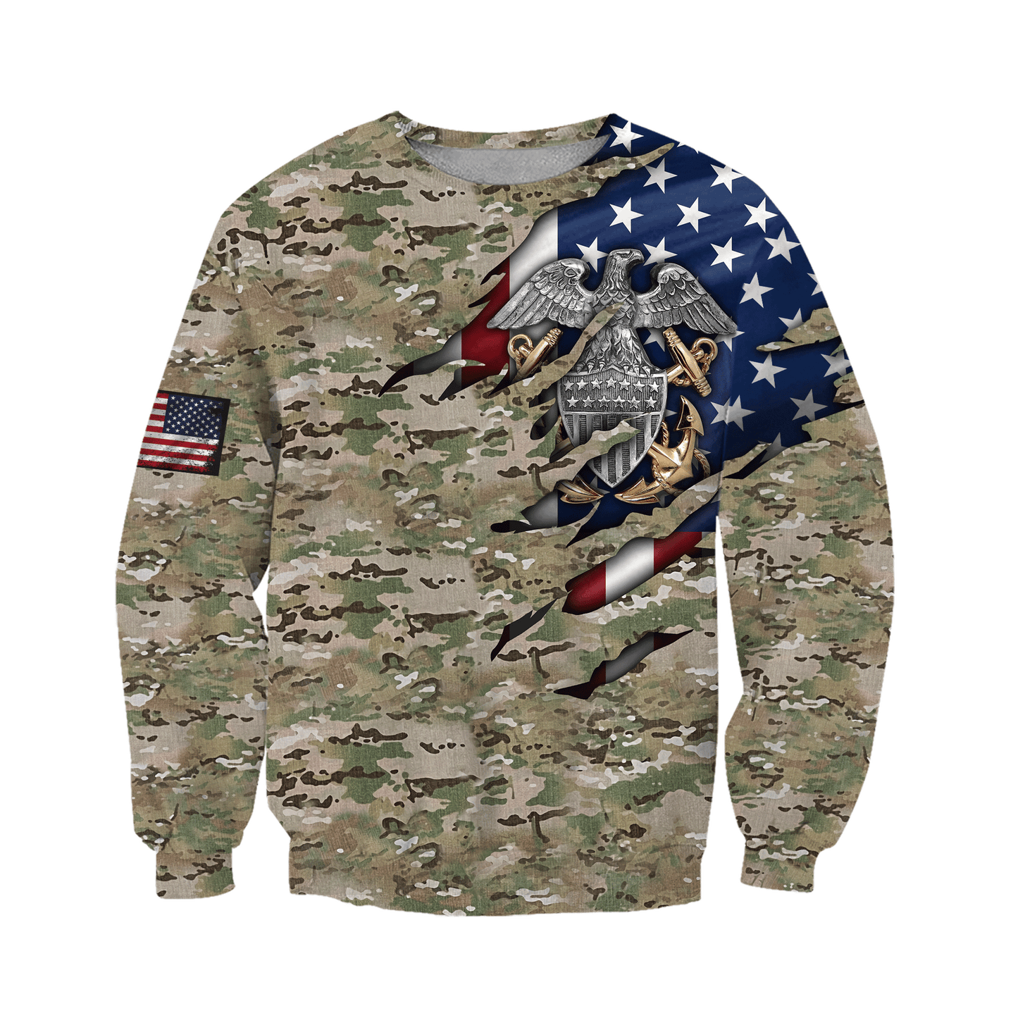 Army 3D All Over Printed Unisex Shirts