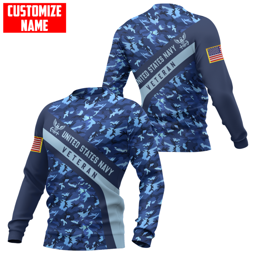 Premium Unique U.S Air Force Veteran Polo All Over Printed Personalized Shirt