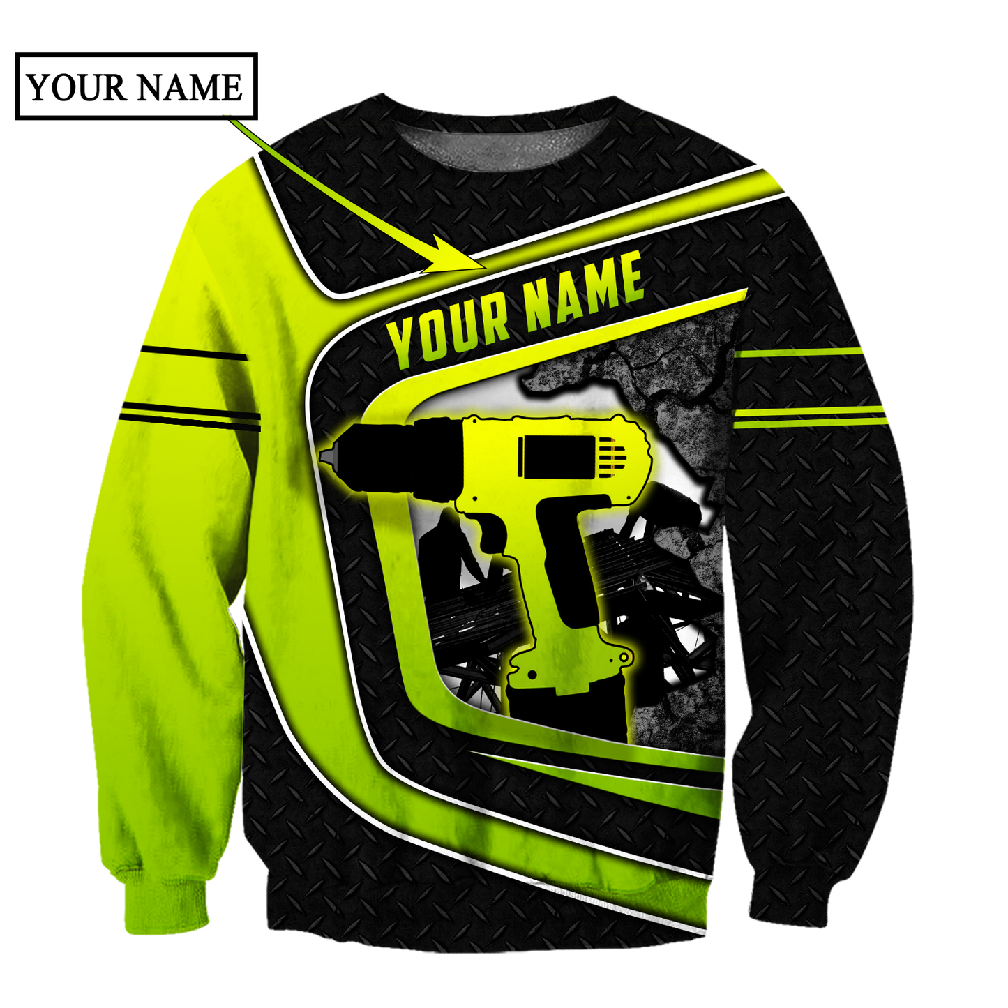 The Roofer Man - Persionalized Name 3D All Over Printed Shirts