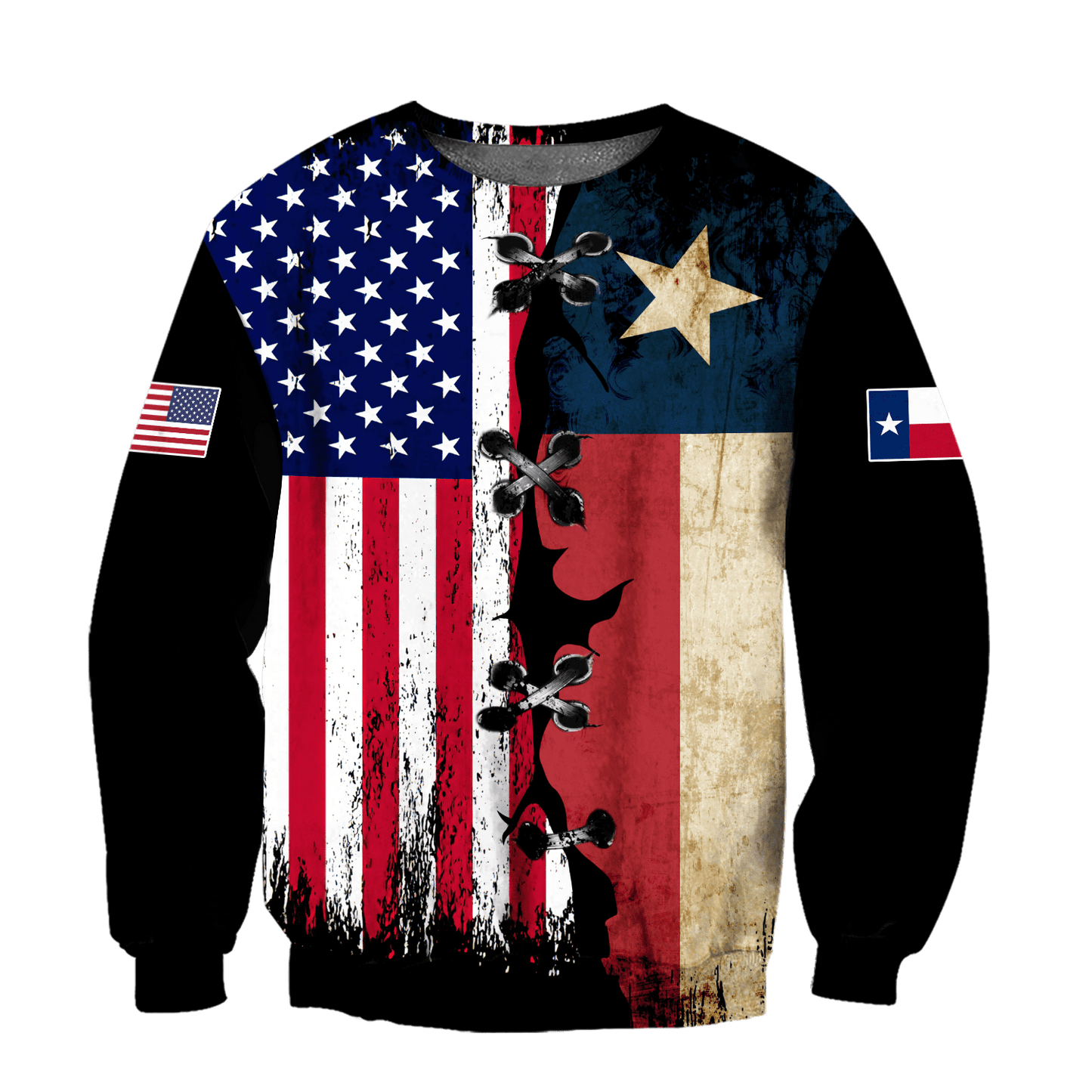 American Texas 3D All Over Unisex Hoodie