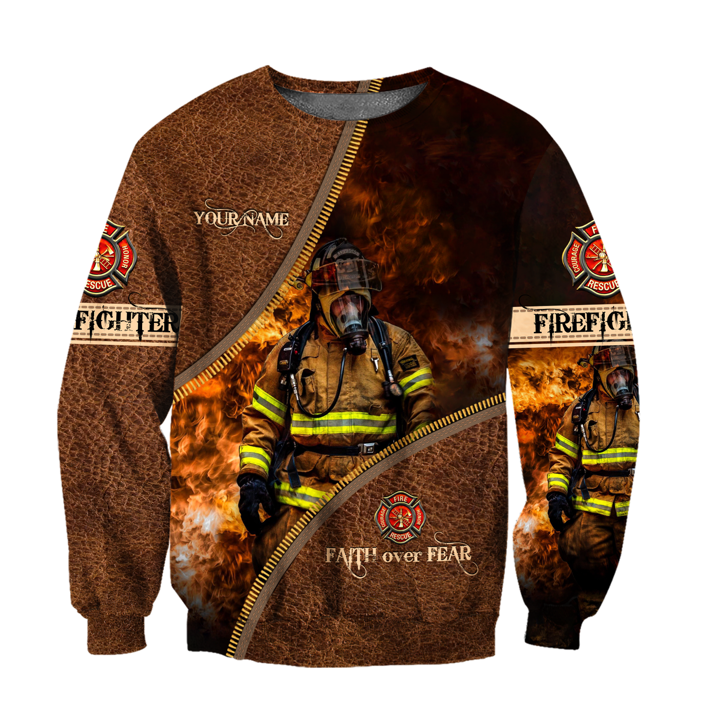 Customize Name Firefighter Hoodie For Men And Women MH06022102