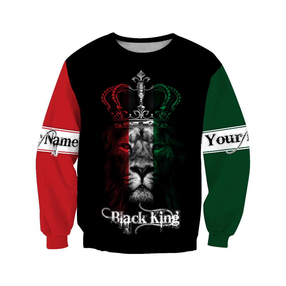 African American Persionalized Your Name 3D All Over Printed Shirts JJ27052102 KT