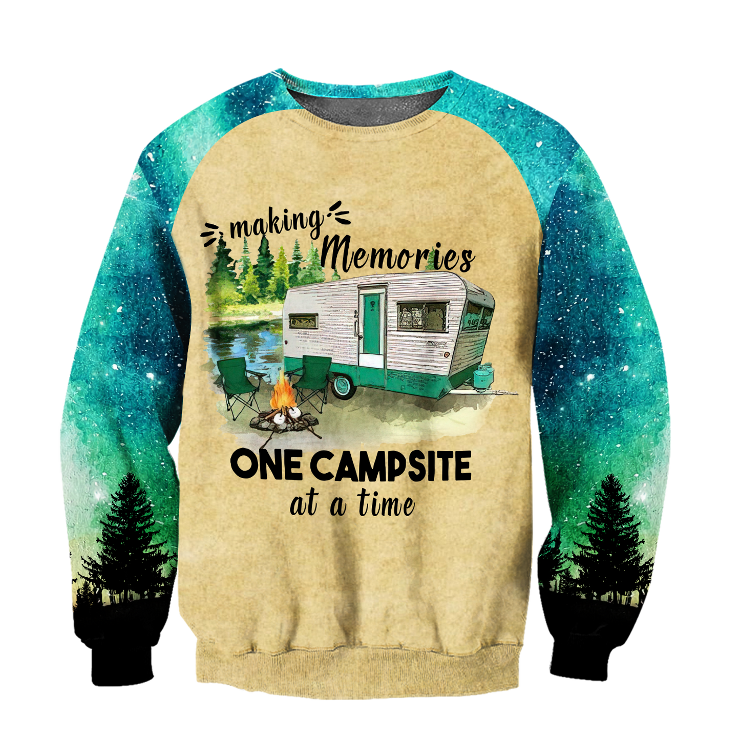 Camping 3D All Over Printed Hoodie DA19052107